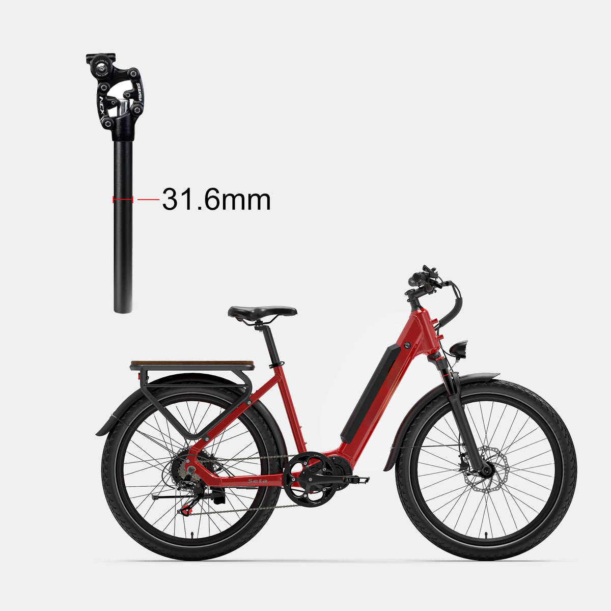 Tige de selle à suspension